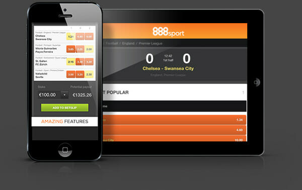 888 Sports Smartphone Tablet