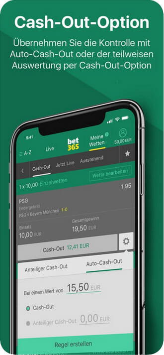 bet365 App Cash Out