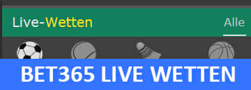 bet365 Live Wetten