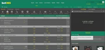 bet365 Sportwetten Live Wetten