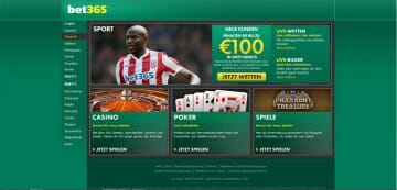 bet365 Sportwetten Start