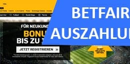 Betfair Auszahlung