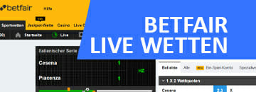 betfair Live Wetten