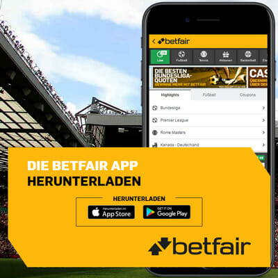 betfair Sportwetten mobile