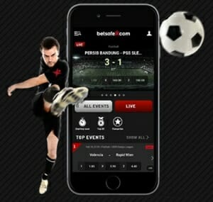 Betsafe Fussball Wetten App