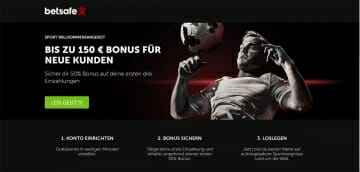 Betsafe Vorschau Bonus