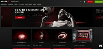 Betsafe Vorschau Sportwetten Start