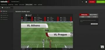 Betsafe Vorschau Virtual Sports