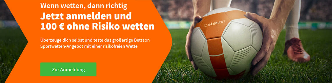 Betsson Sportwetten Bonus Banner