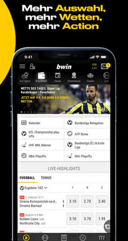 bwin Sportwetten iPhone