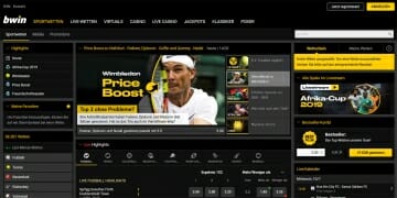 bwin Sportwetten Vorschau