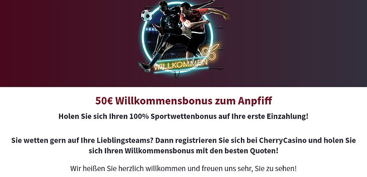 Cherry Sportwetten Bonus