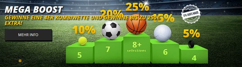 LvBet Sportwetten MegaBoost