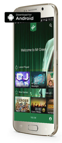 Mr Green Android App