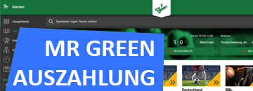 Mr Green Auszahlung