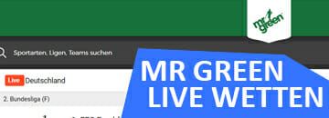 Mr Green Live Wetten