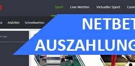 NetBet Auszahlung