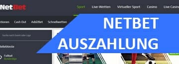 NetBet Auszahlung