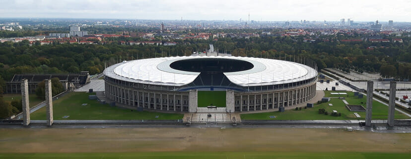 Olympiastadion Gesamtansicht