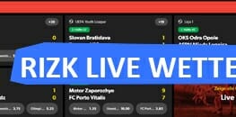 Rizk Live Wetten