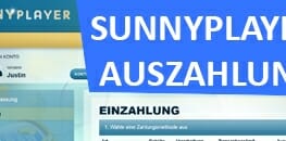 Sunnyplayer Auszahlung