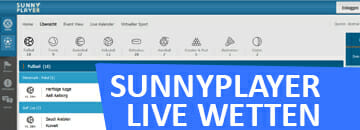 Sunnyplayer Live Wetten