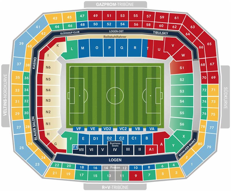 VELTINS Arena » Infos zum Stadion auf Schalke StadionFans.de
