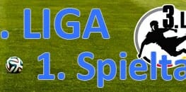 Wett Tipp 3 Liga 1 Spieltag