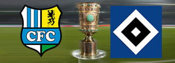 Wett Tipps DFB Pokal: Chemnitzer FC gegen Hamburger SV