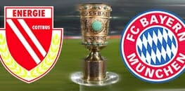 Wett Tipps DFB Pokal: Energie Cottbus gegen Bayern Muenchen