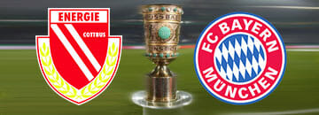 Wett Tipps DFB Pokal: Energie Cottbus gegen Bayern Muenchen