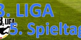 Wett Tipps 3 Liga fünfter Spieltag