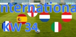 Wett Tipps International Kalenderwoche 34