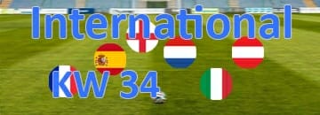 Wett Tipps International Kalenderwoche 34