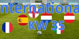 Wett Tipps International Kalenderwoche 35