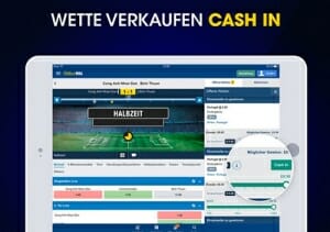 William Hill iPad Cash In