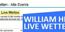 William Hill Live Wetten