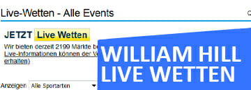 William Hill Live Wetten