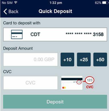 William Hill Quick Deposite