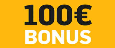 Willkommensbonus 100 Euro