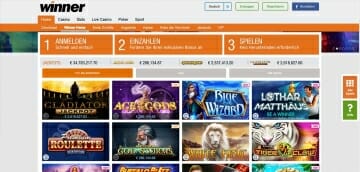 Winner Sportwetten Casino Vorschau